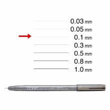 Copic Multiliner Warm Grey 0.1mm