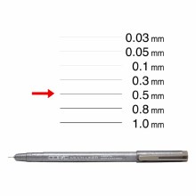 Copic Multiliner Warm Grey 0.5mm Copic Multiliner Warm Grey 0.5mm
