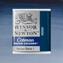 Winsor & Newton Cotman Half Pan Watercolours Indigo