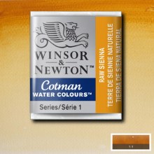 Winsor & Newton Cotman Half Pan Watercolours Raw Umber