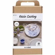 Additional picture of Craft Kit Resin Casting - Round Marble Tray