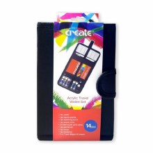 Create Acrylic Travel Bag 14 piece