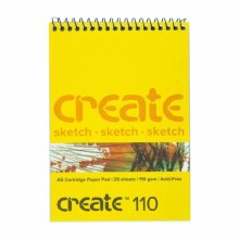 Create Cartridge Spiral A5 110gsm Create Cartridge Spiral A5 110gsm