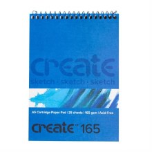 Create Cartridge Spiral A5 165gsm Create Cartridge Spiral A5 165gsm