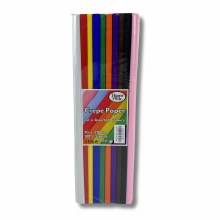 Crepe Paper - Assorted Pack of 10