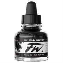 Daler Rowney FW Ink 29.5ml Black (India)