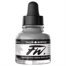 Daler Rowney FW Ink 29.5ml Cool Grey Daler Rowney FW Ink 29.5ml Cool Grey