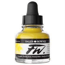 Daler Rowney FW Ink 29.5ml Process Yellow