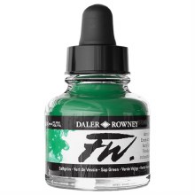 Daler Rowney FW Ink 29.5ml Sap Green Daler Rowney FW Ink 29.5ml Sap Green