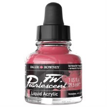 Daler Rowney FW Pearlescent Ink 29.5ml Hot Mama Red
