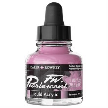 Daler Rowney FW Pearlescent Ink 29.5ml Sundown Magenta Daler Rowney FW Pearlescent Ink 29.5ml Sundown Magenta