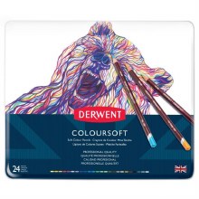 Derwent Coloursoft Tin of 24