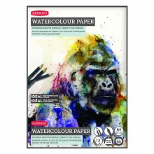 Derwent A4 Gummed Watercolour Pad 300gsm