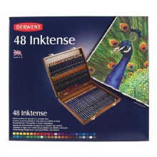 Derwent Inktense Wooden Box of 48