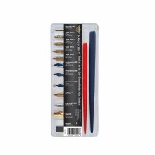 Manuscript Dip Pen Student Artist Nib & Pen Holder Set in Selection Box