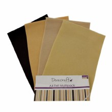 Dovecraft 8 x A4 Felt Naturals