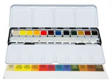 Daniel Smith Watercolour Set  Metal Box 12 HP