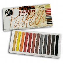 Earth colour pastels 12s