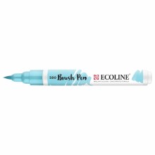 Ecoline Brush Pen 580 Pastel Blue