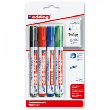 Edding 660 Whiteboard Marker Set 4