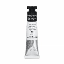 Sennelier Egg Tempera 21ml - Ivory Black 755 Sennelier Egg Tempera 21ml - Ivory Black 755