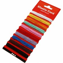 Elastic Cord 10 Ass Colours