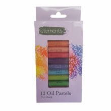 Elements Oil Pastels 12s