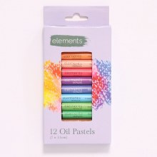 Elements Oil Pastels 12s