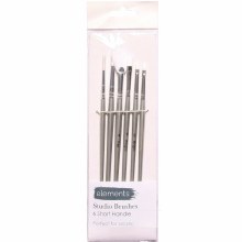 Elements Studio Brush - Set 6 Short Handle