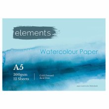 Elements Watercolour Pad A5 300gsm