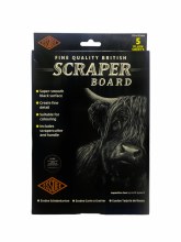 Black Scraperboard 229x152mm - 5s