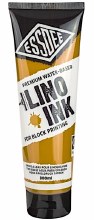 Lino Printing Ink 300ml - Yellow Ochre