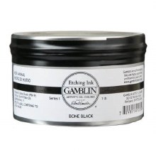 Gamblin Etching Ink 454g - Bone Black