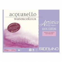 NEW Fabriano Artistico Block - 35.5x51cm - Hot Pressed - EXTRA WHITE NEW Fabriano Artistico Block - 35.5x51cm - Hot Pressed - EXTRA WHITE