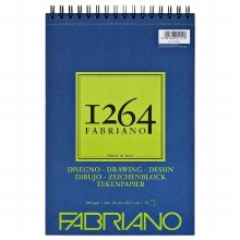 A4 Fabriano 1264 Drawing Pad 180gsm  - 50 Sheets