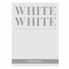 Fabriano White White 24x32cm