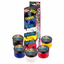 Fabric Block Printing Inks 5 x 150mls