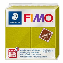 Fimo Leather Effect 57g Olive