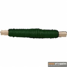 Florist Wire Green 0.5mm x 50m