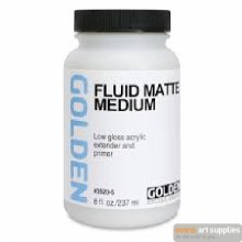 Golden Fluid Matte Medium 237ml