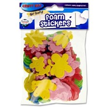 Foam Stickers Flower/Butterfly