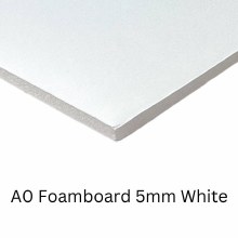 A0 Foamboard 5mm White (Min 5 Sheets)