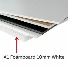 A1 Foamboard 10mm White (Min 3 Sheets)