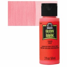 Folkart Glow in the Dark - Red