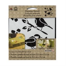 FolkArt Painting Stencil Birds