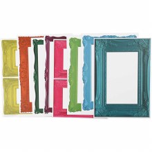 Frames 16 mixed Sheets in Bold Colours