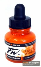 FW INK 29.5ML FLUORESCENT ORANGE
