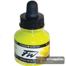 FW INK 29.5ML FLUORESCENT YELLOW