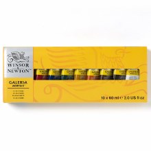 Galeria Acrylic Colours Set 10x60 ml Galeria Acrylic Colours Set 10x60 ml