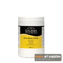 Galeria Black Gesso Primer 1L Galeria Black Gesso Primer 1L